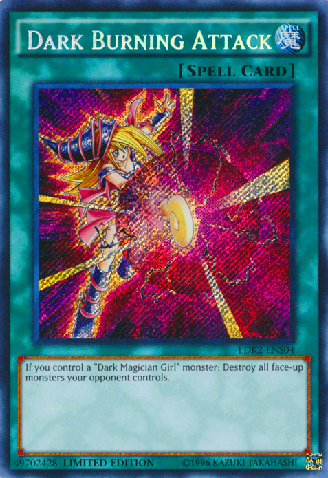 Dark Burning Attack [LDK2-ENS04] Secret Rare | Odin's Place
