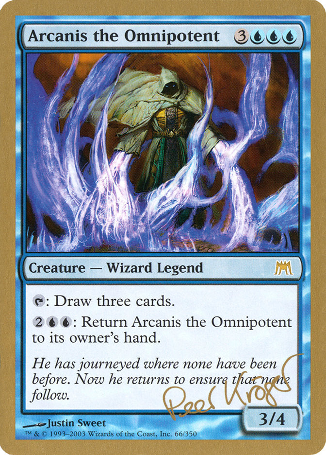 Arcanis the Omnipotent (Peer Kroger) [World Championship Decks 2003] | Odin's Place