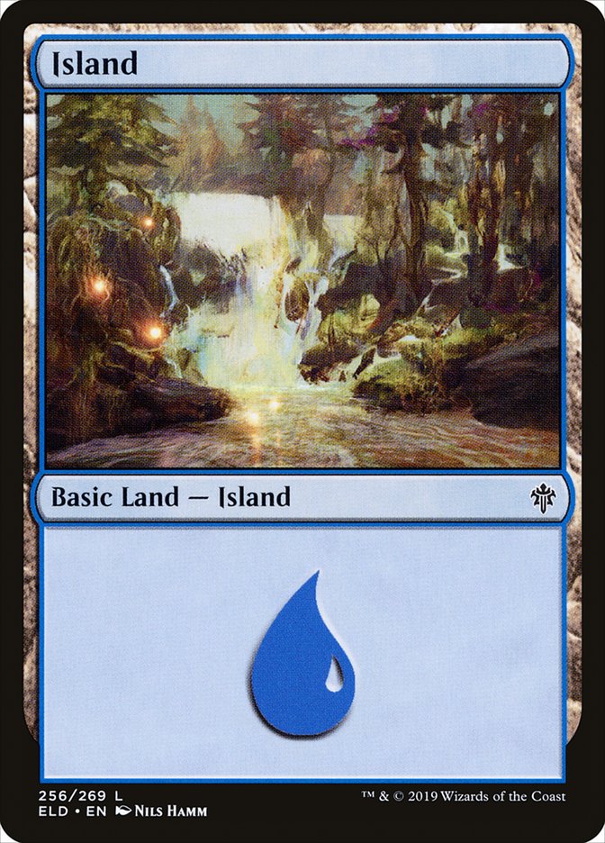 Island (256) [Throne of Eldraine] | Odin's Place