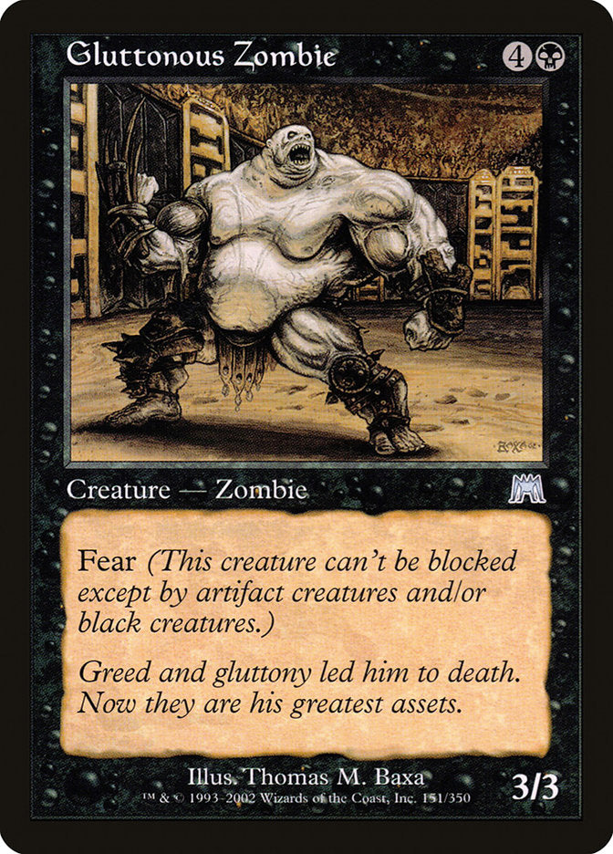Gluttonous Zombie (151) [Onslaught] | Odin's Place