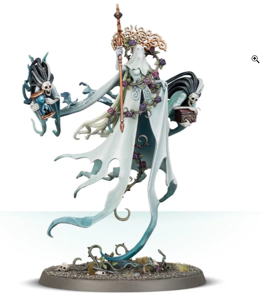 Warhammer Age of Sigmar:  Nighthaunt Lady Olynder, Mortarch of Grief | Odin's Place