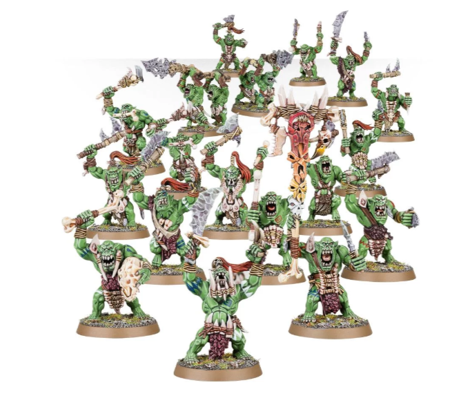 Warhammer Age of Sigmar: Orruk Warclans Savage Orruk Morboys | Odin's Place