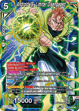 Android 16, Limiter Disengaged (BT14-149) [Cross Spirits] | Odin's Place