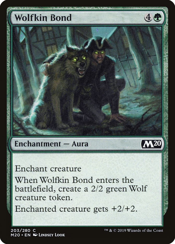 Wolfkin Bond [Core Set 2020] | Odin's Place