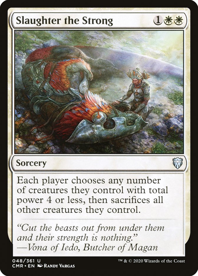 Slaughter the Strong [Commander Legends] | Odin's Place