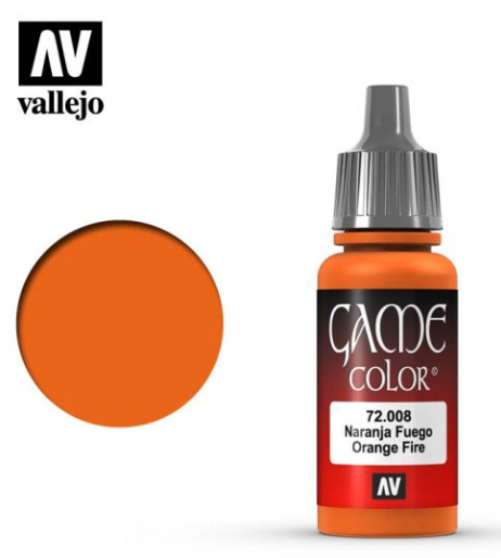 Vallejo Orange Fire Game Color | Odin's Place