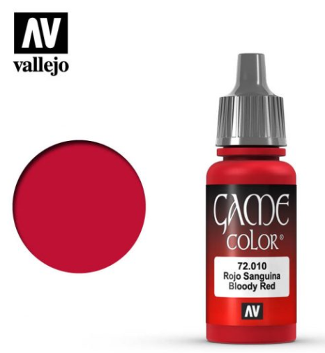 Vallejo Bloody Red Game Color | Odin's Place