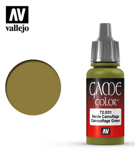 Vallejo Camouflage Green Game Color | Odin's Place