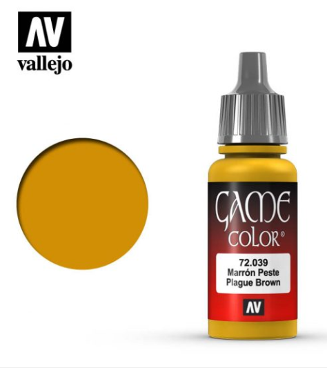 Vallejo Plague Brown Game Color | Odin's Place