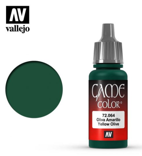 Vallejo Yellow Olive Game Color | Odin's Place