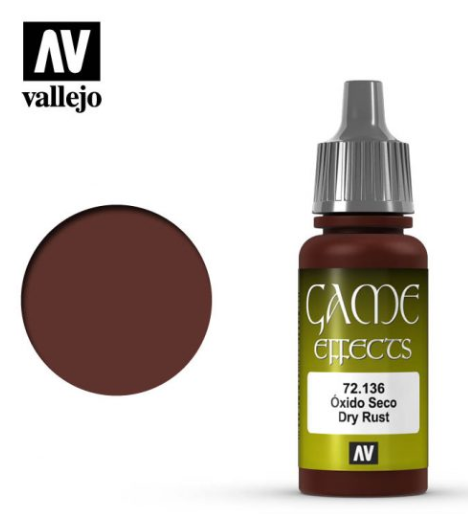 Vallejo Dry Rust Game Color | Odin's Place