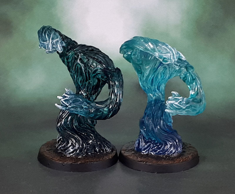 Wizkids Pathfinder: DEEP CUTS UNPAINTED MINIATURES -W5-MEDIUM WATER ELMENTAL | Odin's Place