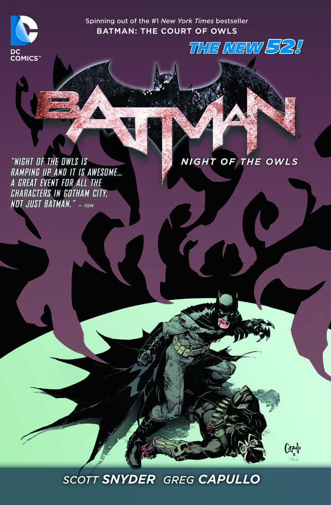 BATMAN NIGHT OF THE OWLS TP (N52) | Odin's Place