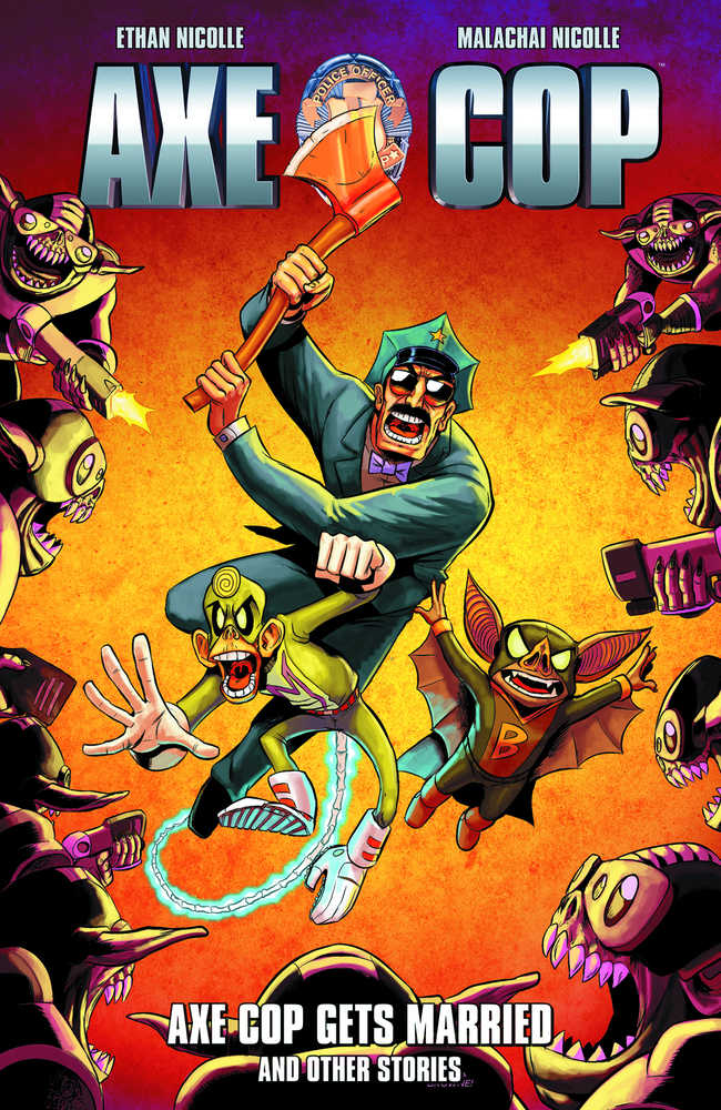 AXE COP TP VOL 5 AXE COP GETS MARRIED | Odin's Place