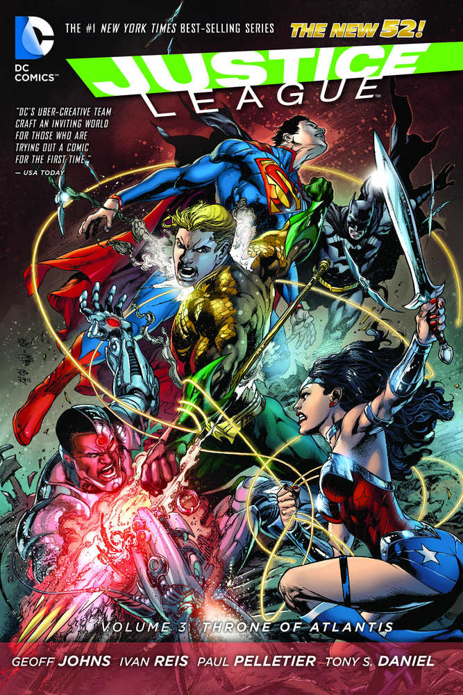 JUSTICE LEAGUE TP VOL 3 THRONE OF ATLANTIS (N52) | Odin's Place
