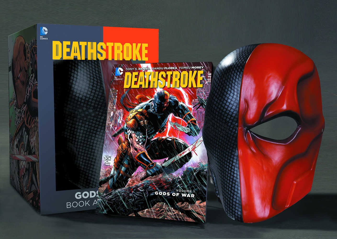 Deathstroke Book And Mask Set | Odin's Place