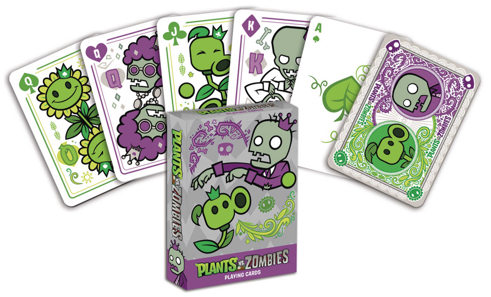 Plants vs Zombies Playing Cards | Odin's Place