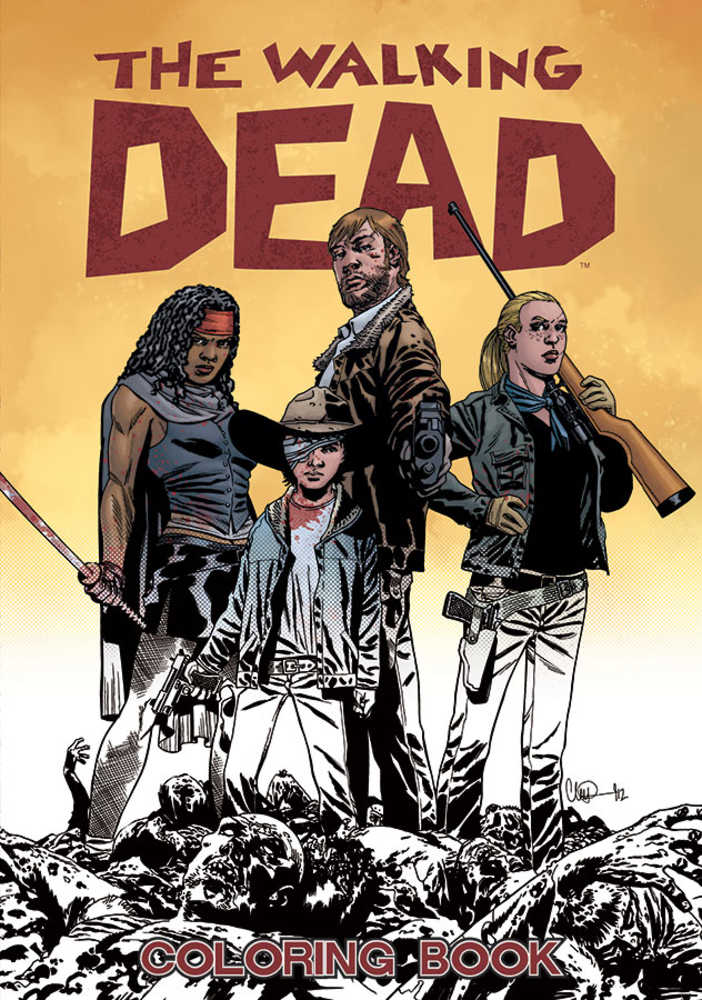 WALKING DEAD ADULT COLORING BOOK | Odin's Place