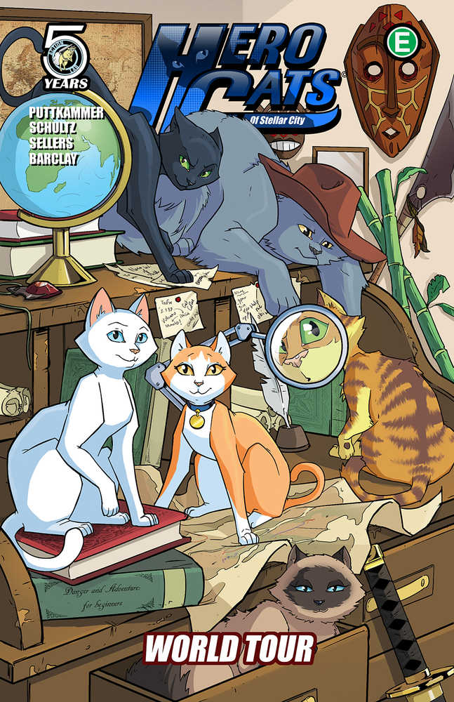 HERO CATS TP VOL 4 WORLD TOUR | Odin's Place