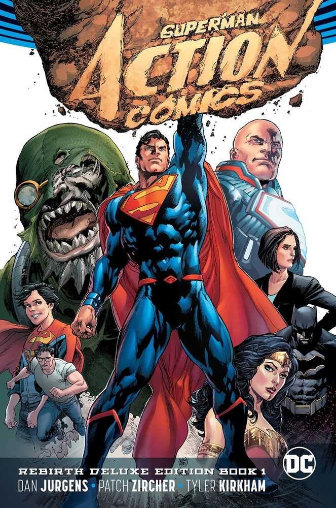 Superman Action Comics Rebirth Deluxe Collector's Hardcover Book 01 | Odin's Place