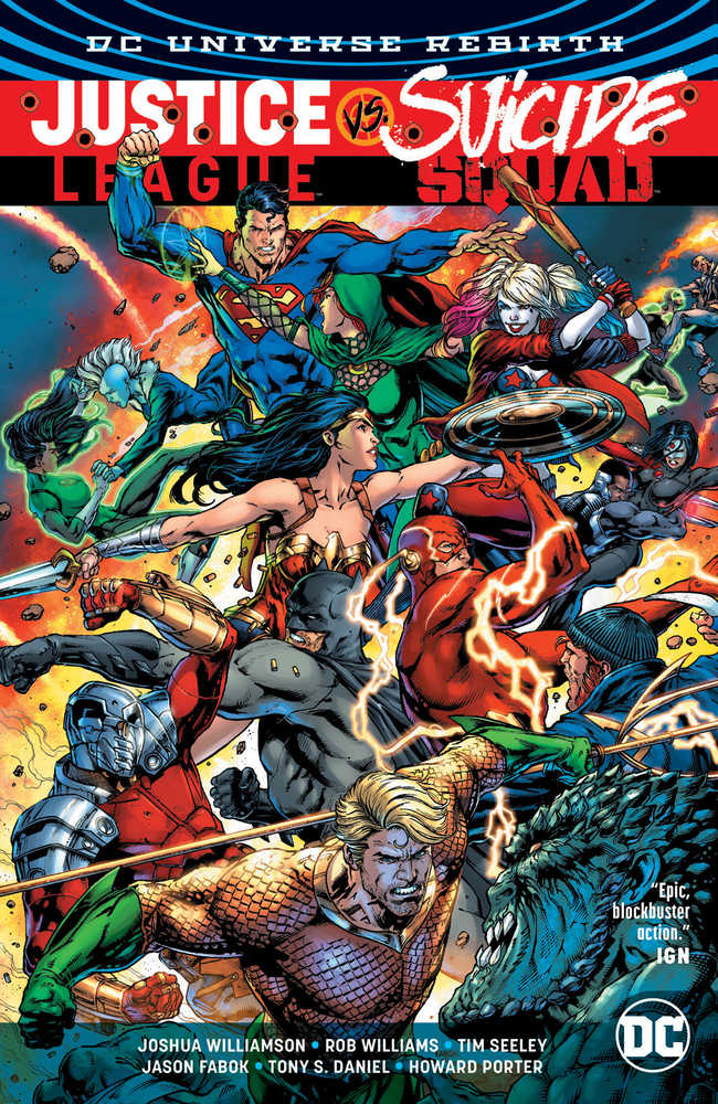 Justice League vs Suicide Squad Hardcover (Rebirth) | Odin's Place