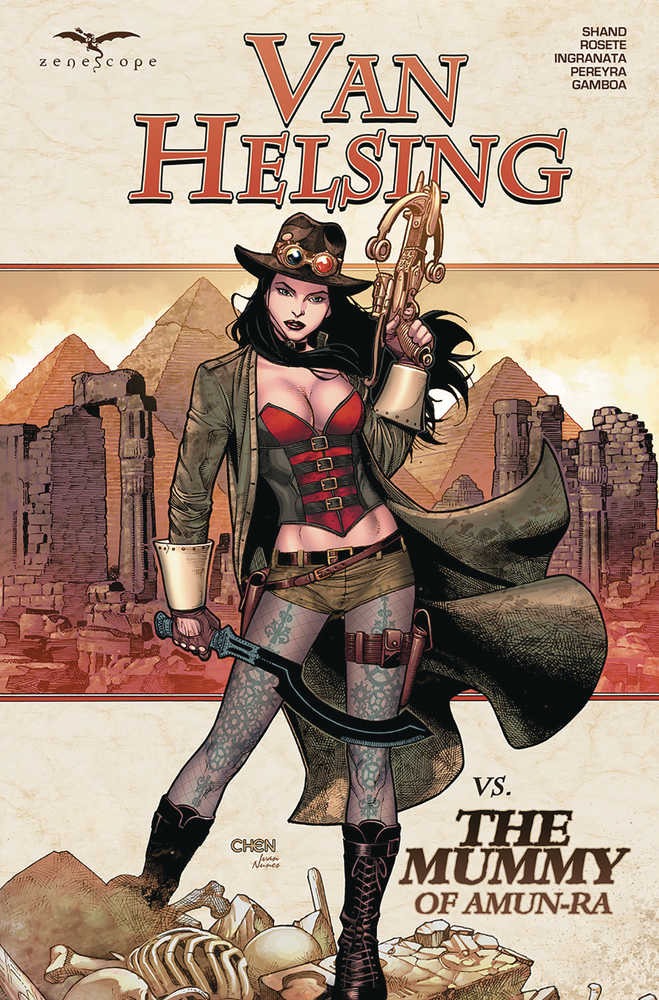Van Helsing vs The Mummy Of Amun Ra TPB | Odin's Place
