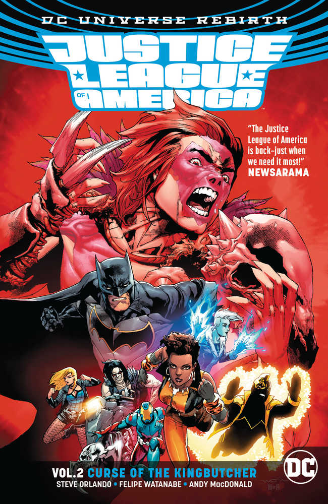 JUSTICE LEAGUE OF AMERICA TP VOL 2 KINGBUTCHER (REBIRTH) | Odin's Place