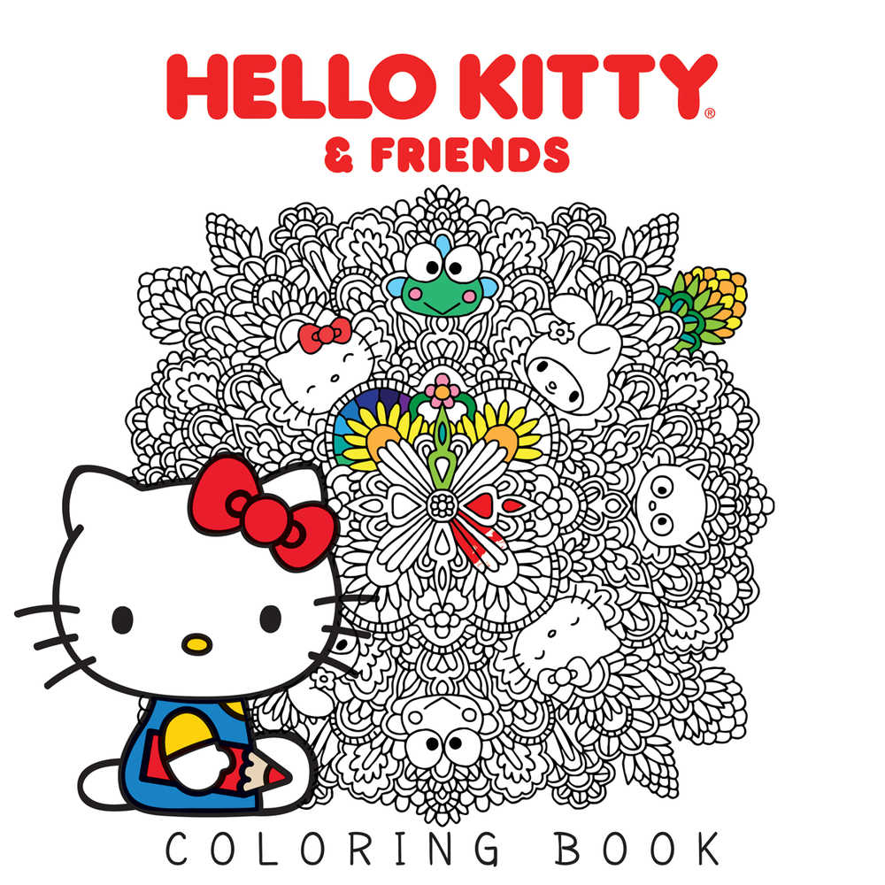 HELLO KITTY & FRIENDS COLORING BOOK SC | Odin's Place