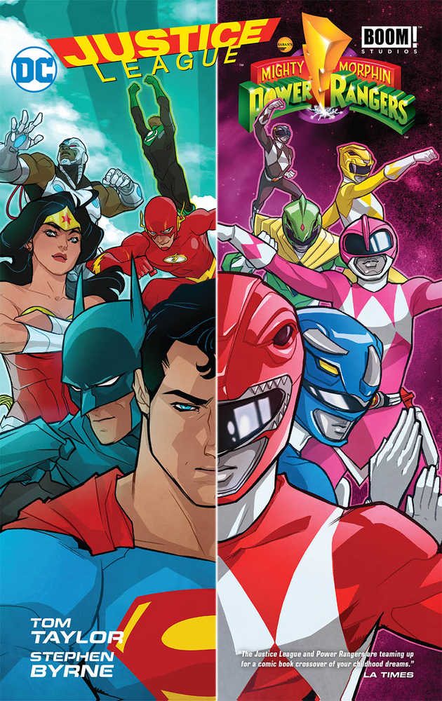 Justice League Power Rangers Hardcover | Odin's Place