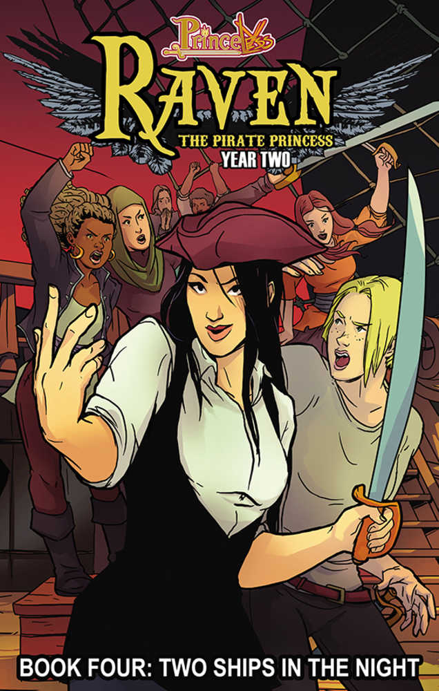 PRINCELESS RAVEN PIRATE PRINCESS TP VOL 4 TWO SHIPS IN NIGHT | Odin's Place