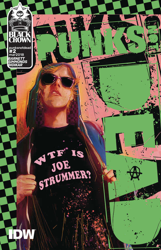 Punks Not Dead #2 Cover A Simmonds | Odin's Place