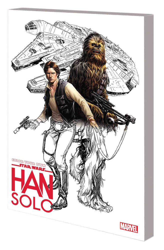 COLOR YOUR OWN STAR WARS HAN SOLO TP | Odin's Place