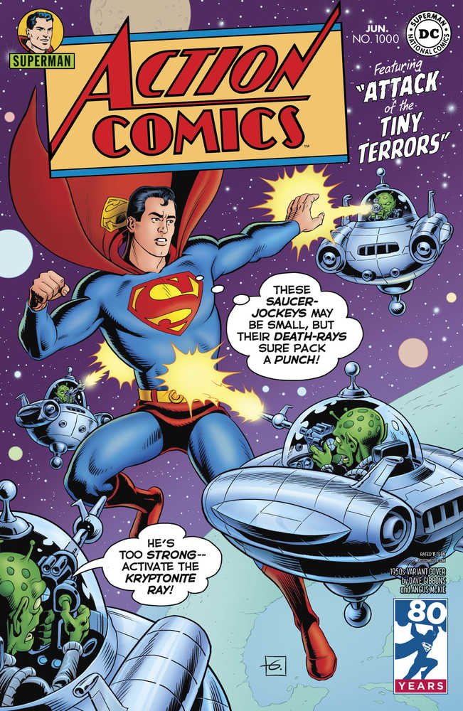 Action Comics #1000 1950s Variant Edition (Note Price) | Odin's Place