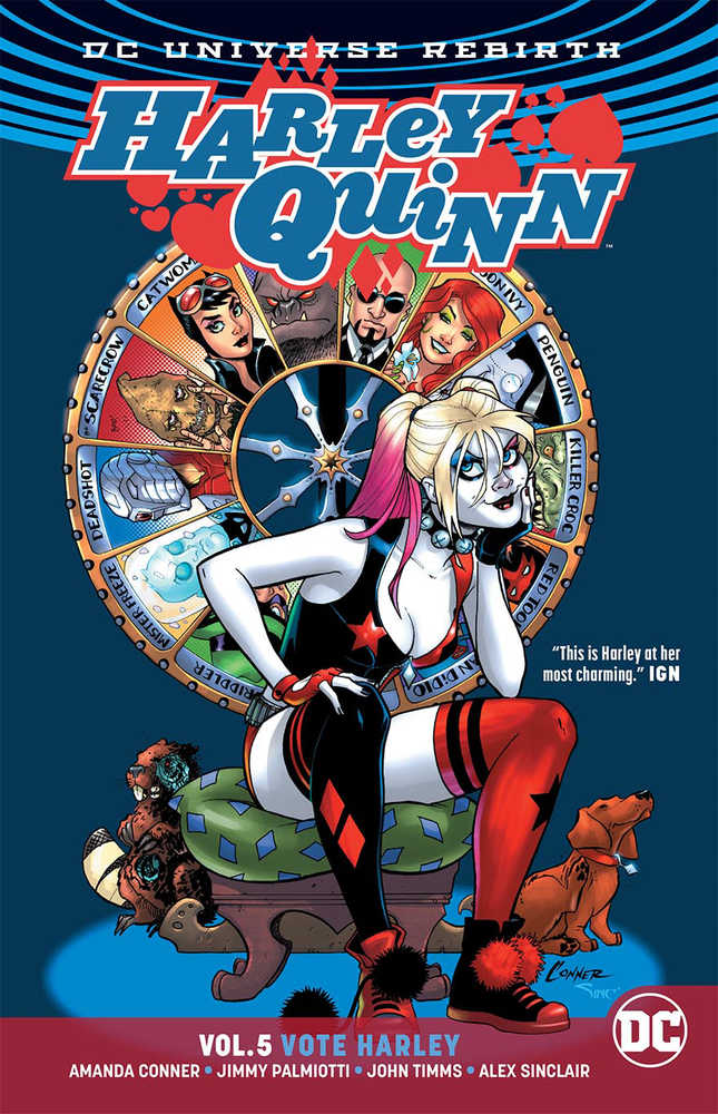 HARLEY QUINN TP VOL 5 VOTE HARLEY REBIRTH | Odin's Place