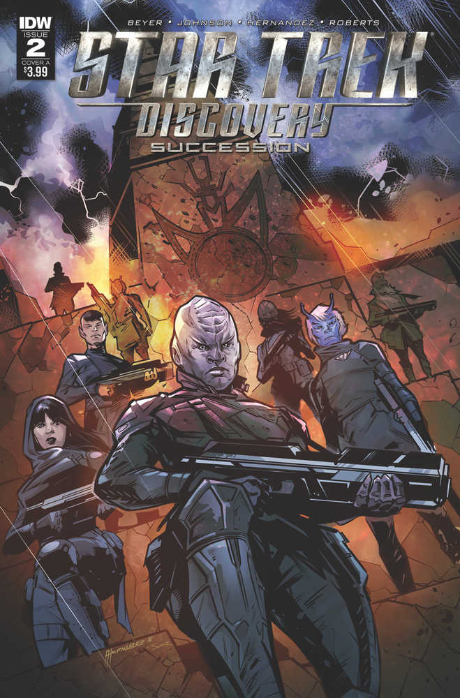 Star Trek Discovery Succession #2 Cover A Hernandez | Odin's Place