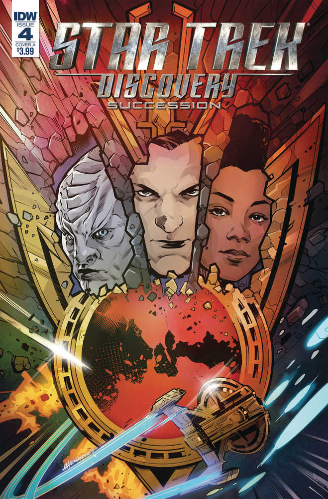 Star Trek Discovery Succession #4 Cover A Hernandez | Odin's Place