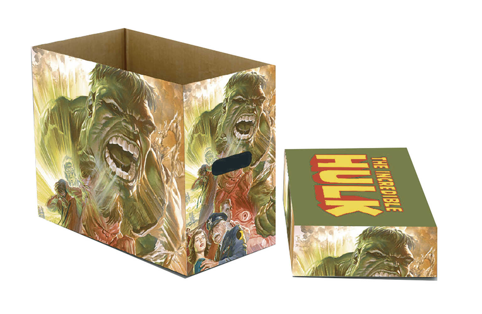 Marvel Hulk Green Goliath 5pk Short Comic Storage Box | Odin's Place