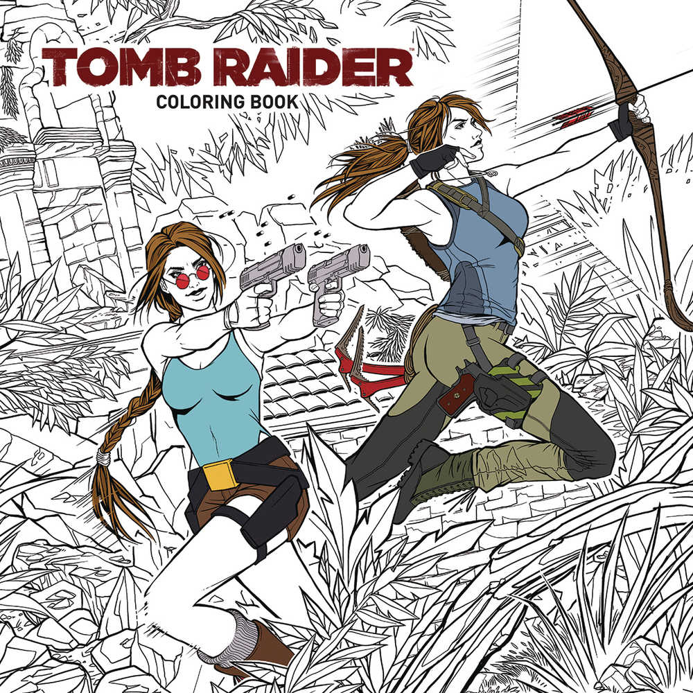 TOMB RAIDER COLORING BOOK TP | Odin's Place