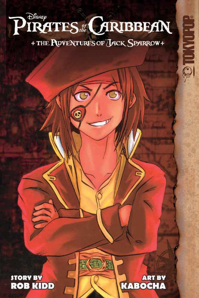 Disney Manga Pirates Caribbean Jack Sparrows Adventure Graphic Novel | Odin's Place