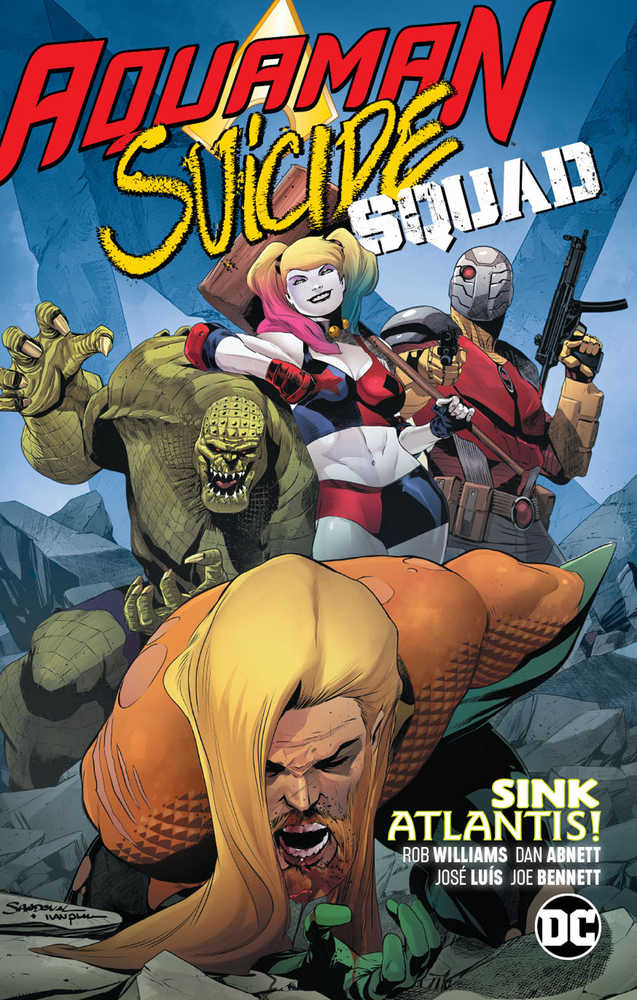 AQUAMAN SUICIDE SQUAD SINK ATLANTIS TP | Odin's Place