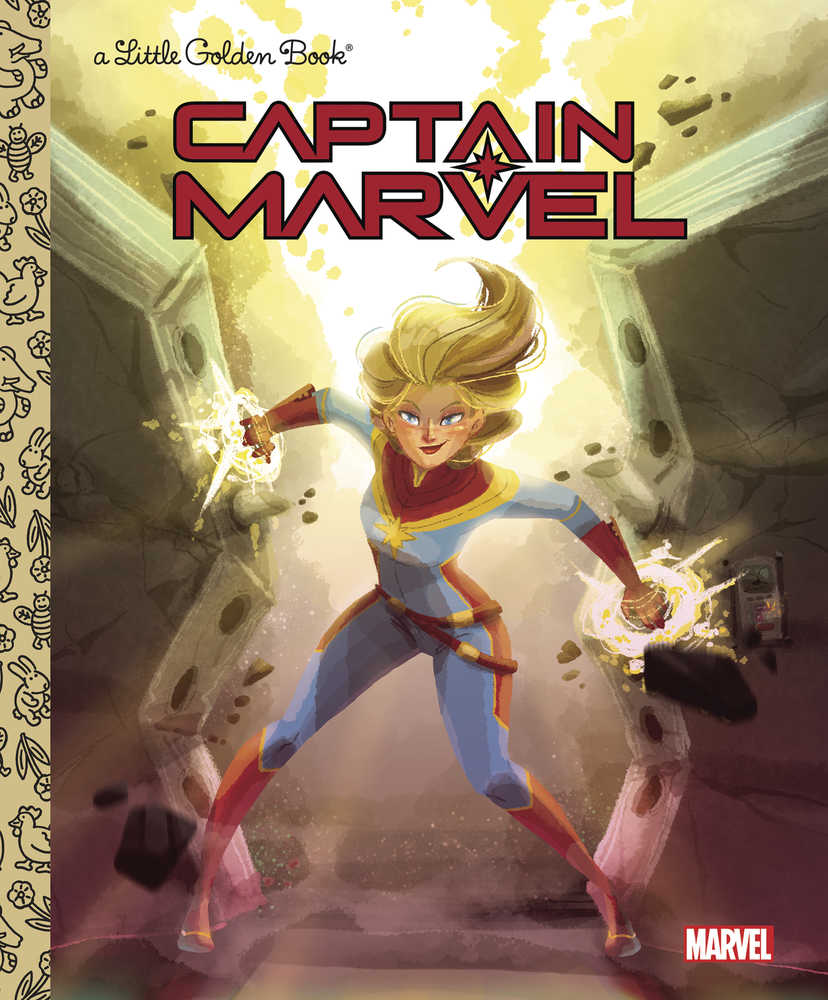 CAPTAIN MARVEL LITTLE GOLDEN BOOK | Odin's Place