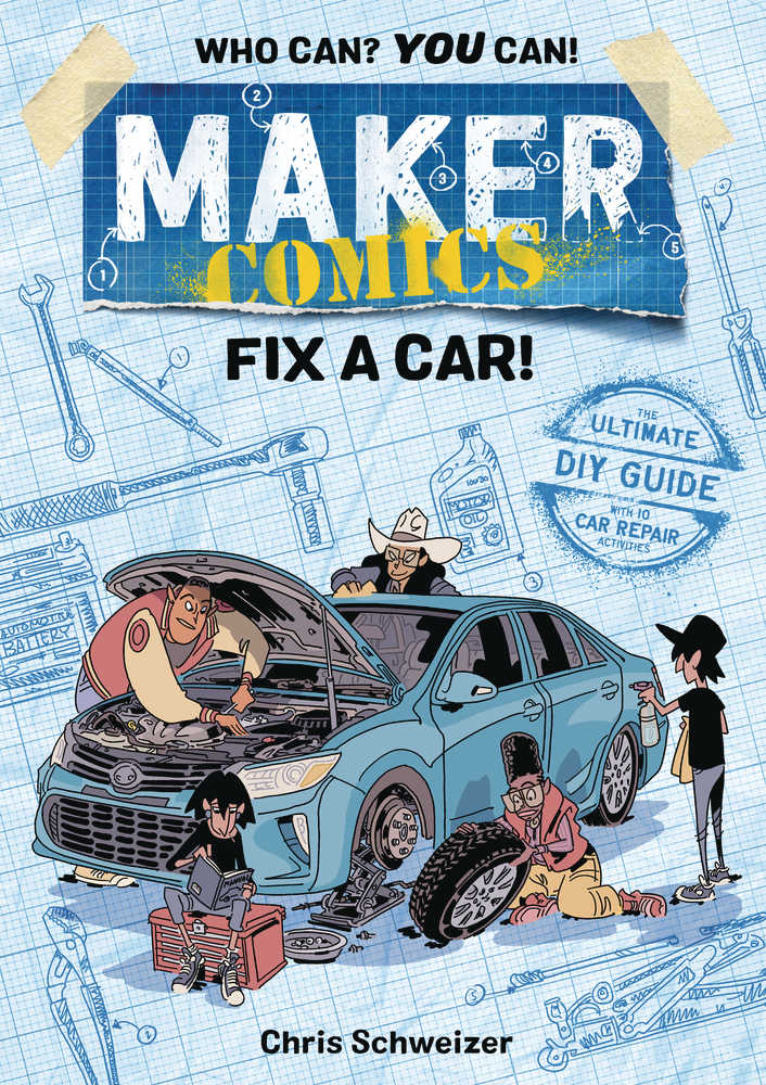 MAKER COMICS GN FIX A CAR | Odin's Place