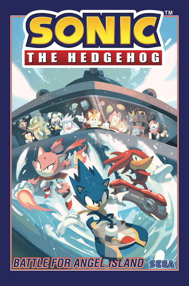 SONIC THE HEDGEHOG TP VOL 3 BATTLE FOR ANGEL ISLAND | Odin's Place