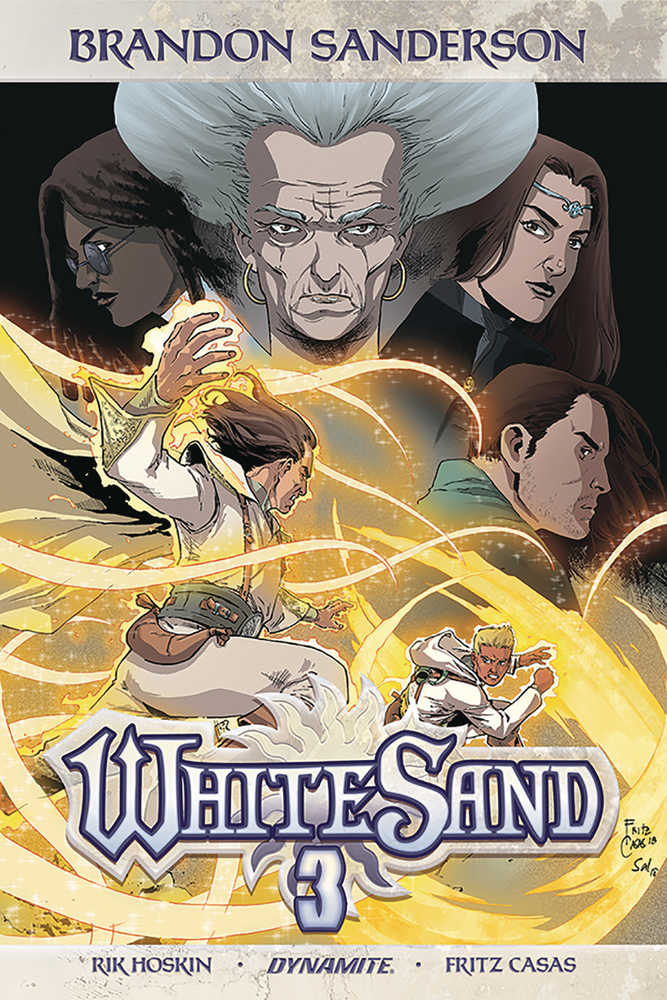 Brandon Sanderson White Sand Graphic Novel Hardcover Volume 03 Sanderson Signed  | Odin's Place