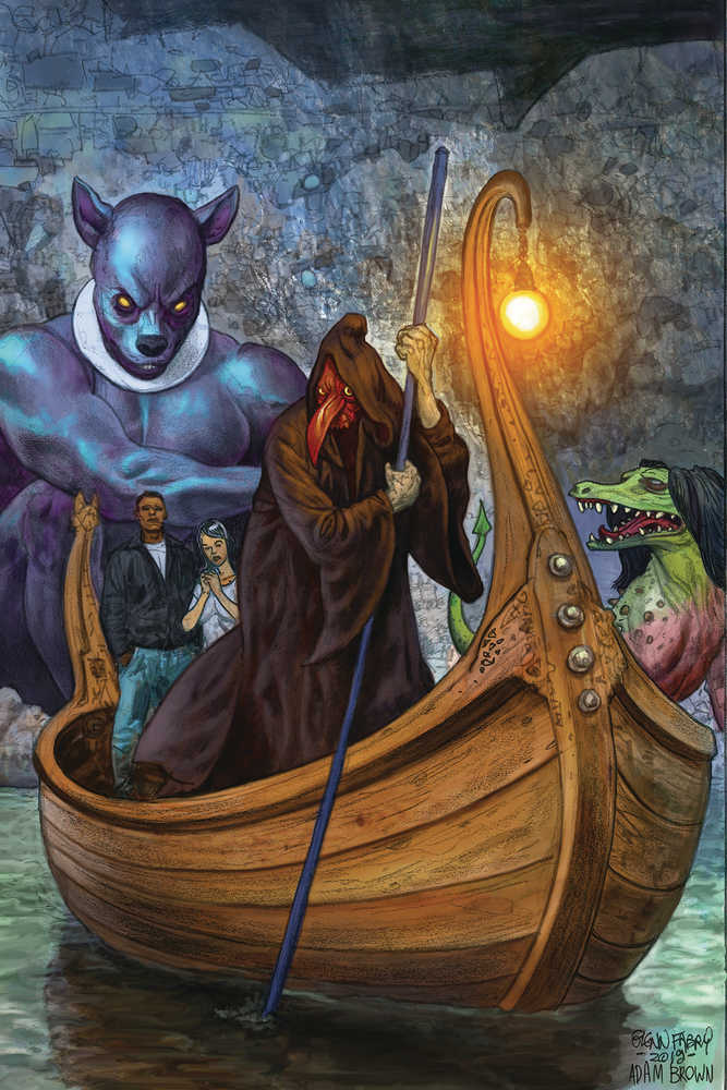 NEIL GAIMAN AMERICAN GODS MOMENT OF STORM #4 CVR A FABRY (MR | Odin's Place