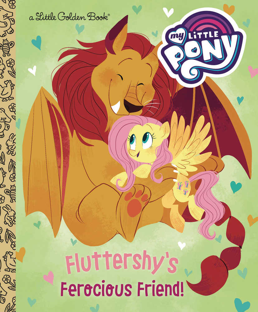 FLUTTERSHYS FEROCIOUS FRIEND MLP LITTLE GOLDEN BOOK | Odin's Place