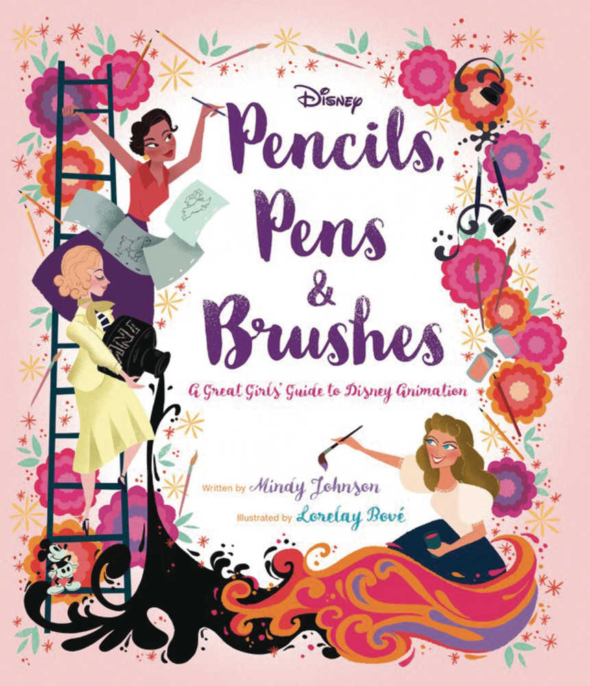 PENCILS PENS & BRUSHES GREAT GIRLS GUIDE TO DISNEY ANIMATION | Odin's Place