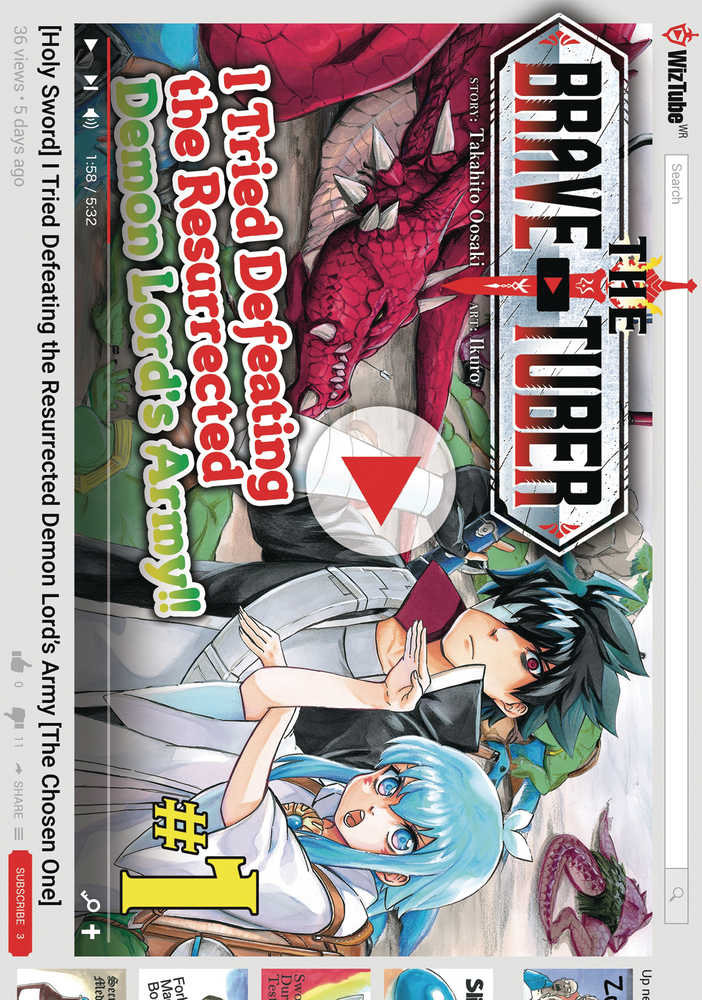 Brave Tuber Graphic Novel Volume 01 | Odin's Place