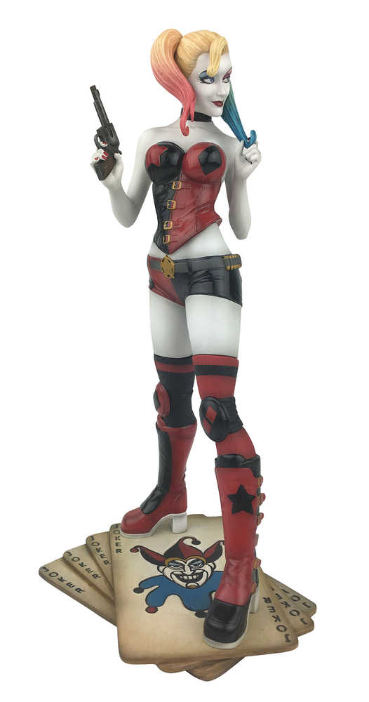 DC Gallery Harley Quinn Rebirth PVC Figure  | Odin's Place
