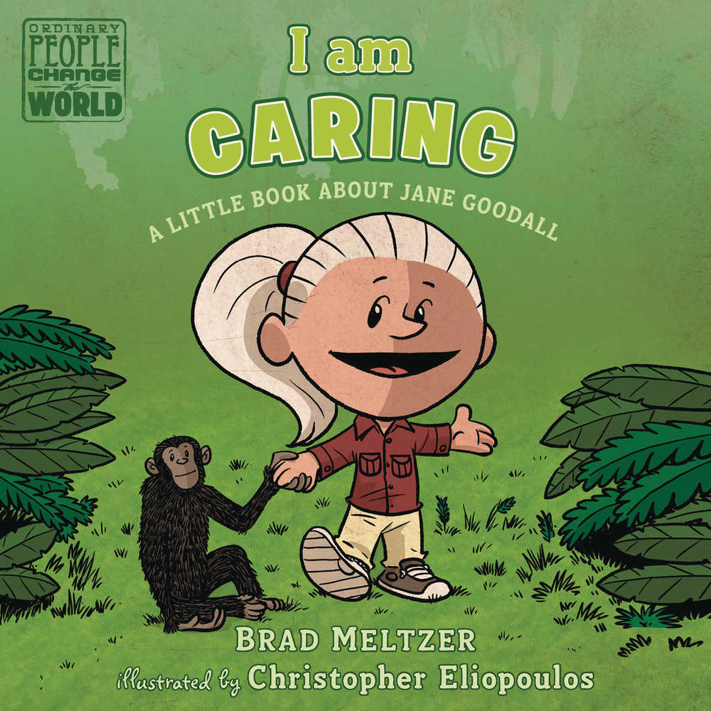 I AM CARING JANE GOODALL BOARD BOOK | Odin's Place
